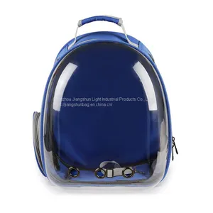 Outdoor Travel Hot Cat and Dog Bag Out Convenient Transparent Space Capsule Large Capacity Super Breathable Pet Backpack thumbnail-2