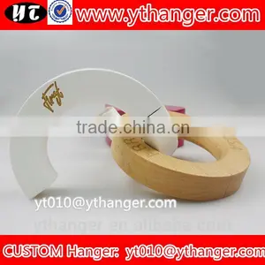 YY0536 Custom Logo Wooden Scarf Ring Trousers Ring for Jeans thumbnail-1