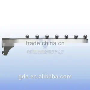 Metal Display Hooks Slotted Channel With Beads Display Hook for Shops thumbnail-1