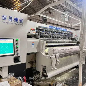 Used HC3200 High Speed Computeried Multi-needle Chain Stitch Quilting Machine thumbnail-2