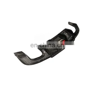 KB Style Carbon Fiber Diffuser For Audi S3 Sedan High Quality Rear Bumper Diffuser Really Carbon Fiber Diffuser 2017-2019 thumbnail-1