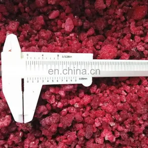 Sinocharm BRC A Approved High Quality IQF Frozen Raspberry Crumble Frozen Raspberry Broken thumbnail-3