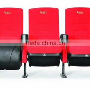 Movable Cinema Chair Fabric Theater Movie Seat HJ813 thumbnail-3