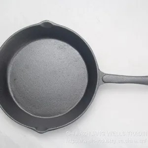 Cast Iron Frypan Pan Grill Steak Pan thumbnail-5