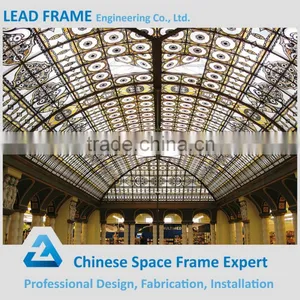 Metal Steel Space Atrium Roof Structure thumbnail-6