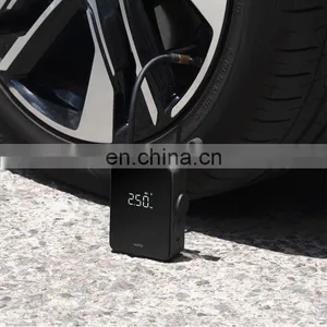 Xiaomi Youpin HOTO Smart Portable Air Compressor Electric Wireless LED Rechargeable Air Pump For Car Bike Tires thumbnail-2