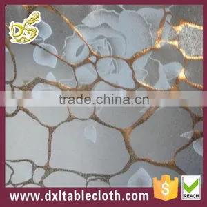 Wholesale Pvc Table Cloth Golden thumbnail-1