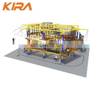 Rope Course Outdoor Obtacle Ropes Adventure Course thumbnail-4
