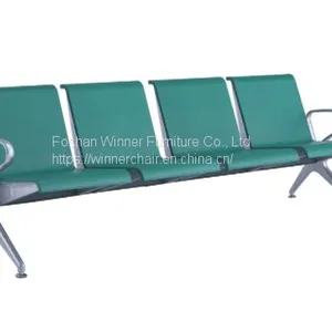 Optional Color High Grade Airport PU Waiting Chair W9805 thumbnail-2