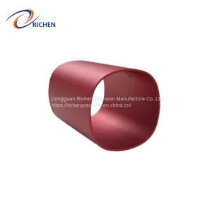 Red Color Anodized Customized OEM Precision CNC Turning Machining Components thumbnail-3