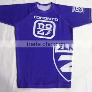 Sublimated HALF SLEEVES Rash Guard (mixed Martial Arts Rash Guard) thumbnail-1