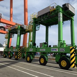 Container Gantry Straddle Carrier for Sale thumbnail-4