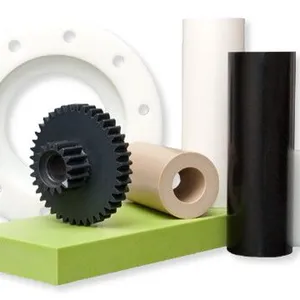 UHMWPE Sleeve Bearings With Flanged Flat Uhmwpe Bushing thumbnail-1
