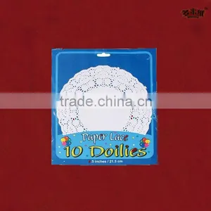 Create And Craft 9Cm= 3.5" Inch Round White Paper Lace Doily thumbnail-1