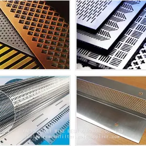 Decorative Stainless Steel Stainles Steel 316 304 Decorative Mild Steel Metal Perforated Mesh Sheet With Various Hole Boli Mesh thumbnail-1