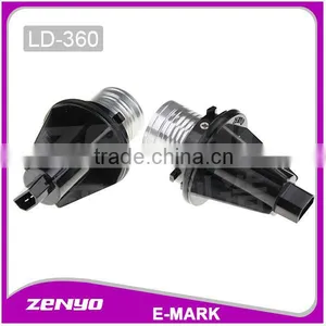 Angel Eyes Headlights With E-mark High Power 3w White LD-360N thumbnail-1