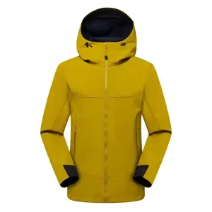Men's Outdoor Tactical Soft Shell Jacket - Thickened Winter/Early Spring Hard Waterproof Breathable Hiking Wear thumbnail-5