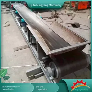 Belt Conveyor for Loading Carton Goods Onto Ships at a Large Inclination Angle, Stone Belt Conveyor, Mingyang Machinery thumbnail-3