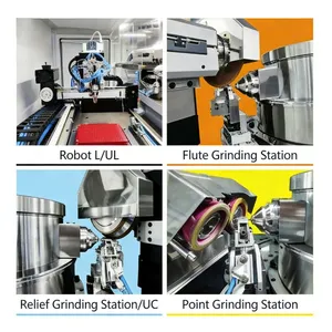 MAX6000 PCB Micro Drill and Grinder CNC Machine Metal Forming Processing Center for Micro Drill Bit Production thumbnail-3