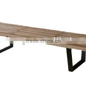 Outdoor Stainless Steel Public Bench thumbnail-3