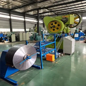 Wire Mesh Fence Machine Razor Blade Wire Netting Tape Making Machine thumbnail-1