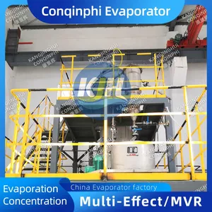 MVR Falling Film Evaporator System With PLC Control and 304 Stainless Steel Construction thumbnail-3