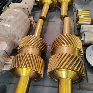 Precision Gear Shaft With Technical Drawing Support and Free Sample for Quality Check thumbnail-4