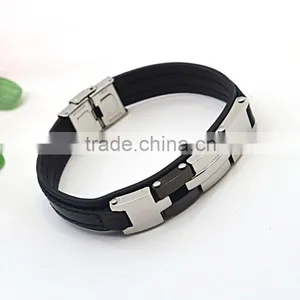 China Jewelry Wholesales Leather Fashion Bracelet thumbnail-2