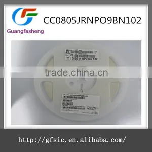 Electronics Component Resititor CC0805JRNPO9BN102 thumbnail-1