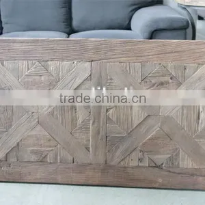 DT-4061 Morden Recycle Elm Dining Table Set thumbnail-3