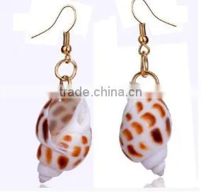 Hot Selling Fashion Jewelry New Arrival Europe Conch Earring thumbnail-2