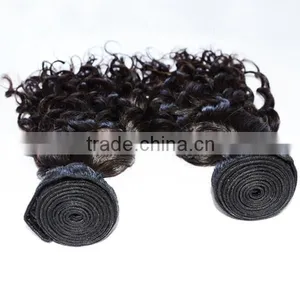 Premium Hair Weave Natural Wave Cheap And High Quality Hair Extension no Synthetic Hair thumbnail-6