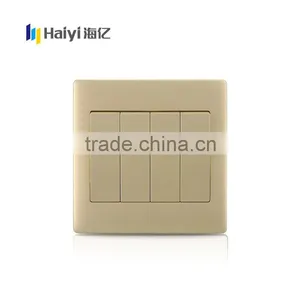 OEM Factory Unique New Design British 4 Gang 2 Way Electrical Wall Switch Supplier's Choice thumbnail-1