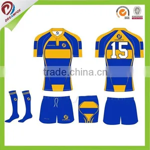 Custom Dye Sublimation Printing Rugby Jersey Cheap Custom Rugby Jersey thumbnail-4