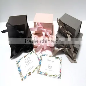 Custom Logo Printed Paper Jewelry Gift Box for Ring Box thumbnail-3
