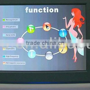 MF-9095 New 2016 10 in 1 Professional Multifunctional Soften the Skin & Pull the Skin Salon Facial Machine With LED Cold Hammer thumbnail-3