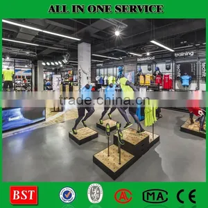 With Beautiful Decorative Color Clothing Scarf Store Display Racks thumbnail-3