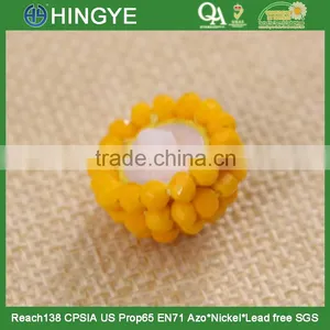 New Arrival Fancy Hand-made Beaded Button 15773 thumbnail-3