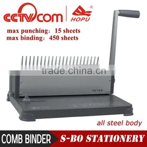 Plastic Comb Ring Binder Machine thumbnail-1