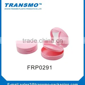 Classic Simple Design Pink Compact Powder Case thumbnail-1