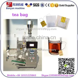 Full Automatic Tea Bag Filling Wrapping Machine 3g 5g 8g 10g 12g 15g thumbnail-1