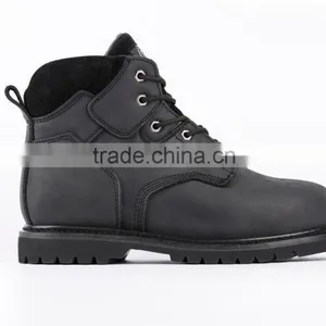 Goodyear Welt Safety Shoes Buffalo Leather Safety Shoes SJ273 thumbnail-1