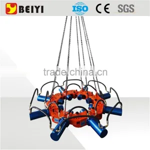 BEIYI Excavator Concrete Pile Breaker for C40 to C80 Ordinary Reinforced Concrete Pile, Hydraulic Pile Breaker. thumbnail-4