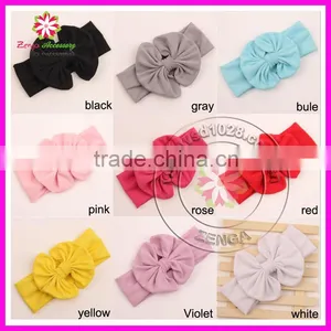 Baby Cotton Stripe Headband, Cotton Hairband, Baby Cotton Elastic Hair Band thumbnail-5