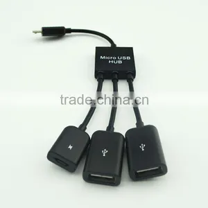 Manufactory Price Male to Female 3 in 1 Data Cable With Data Transfer thumbnail-6