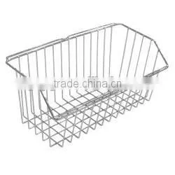 Chrome Wire Bed Basket - Large Wide - 150mm x 600mm x 130mm (DxWxH) Chrome Wire Bed Basket thumbnail-4