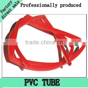 Colored Plastic PVC Soft Tube - Red thumbnail-6