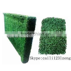 Artificial Boxwood Mat, Plant Mat for Fixing on Wall thumbnail-1