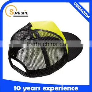 Custom Snap Back Flat Brim Mesh Trucker Cap Quality Choice thumbnail-4