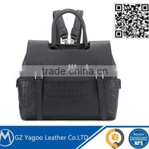 Girl's Fashion Leather Backpack Korea Style Backpack thumbnail-1